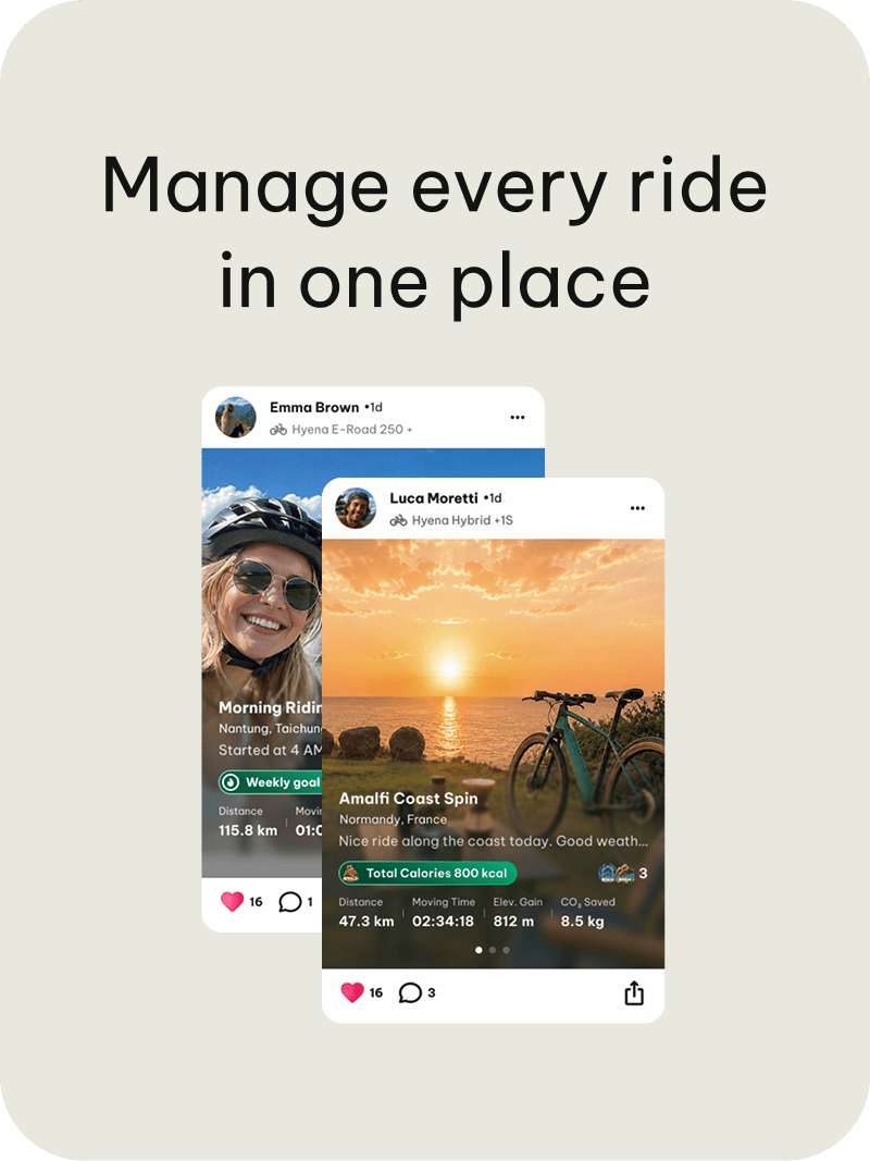 Manage every ride in one place.